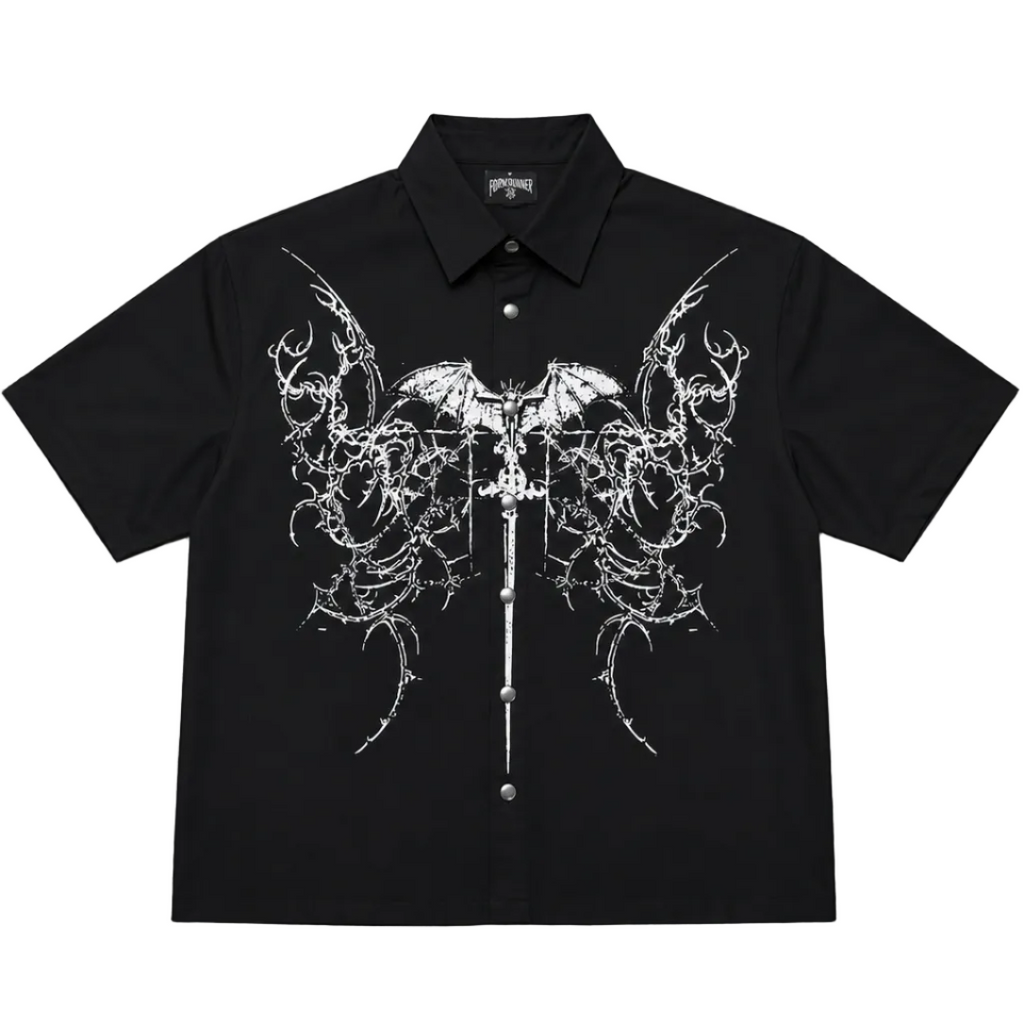 Bat Button-Up
